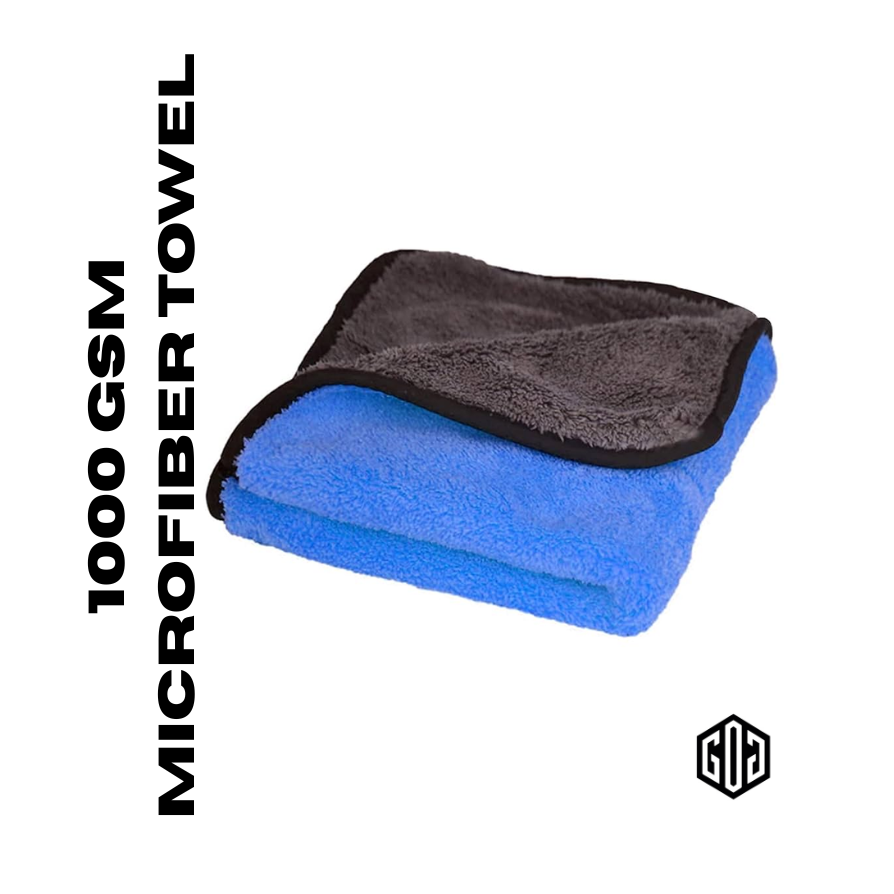1000 GSM Ultra-Plush Microfiber Cloth